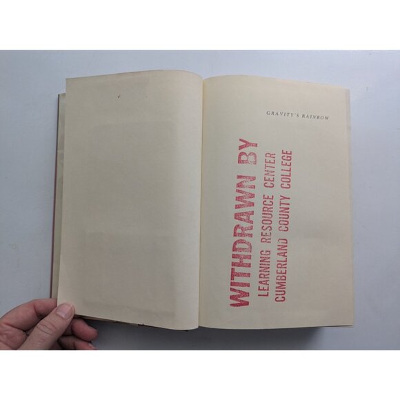 Thomas Pynchon GRAVITY'S RAINBOW First Edition 4th Printing 1973 HC Hardcover - Picture 11 of 16